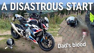 The Tour's Already Gone Wrong – BMW M1000R Vosges History Roadtrip Part 1