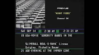 19. night video - shopping network