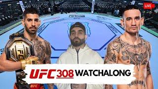 ILIA TOPURIA vs MAX HALLOWAY - UFC 308 WATCHALONG