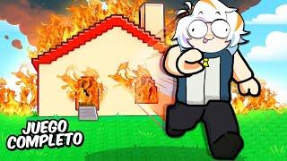 NO QUEMES LA CASA COMPLETO (DON'T BURN THE HOUSE DOWN ROBLOX)