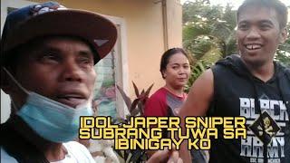 IDOL JAPER SNIPER DINALHAN KO NG HULI KONG ISDA | 2GLEG TV