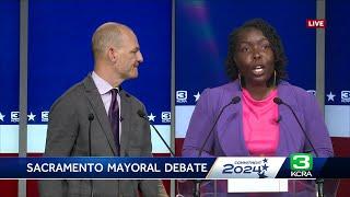 Sacramento Mayoral Debate: Flojaune Cofer and Kevin McCarty on affordable housing