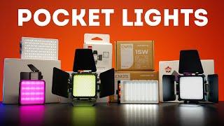 All Zhiyun Pocket Lights Reviewed! Fiveray M40, M20, M20C, Cinepeer CM25, CM15