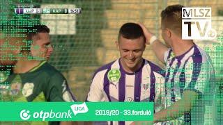 Máté Zsolt gólja az Újpest FC – Kaposvári Rákóczi FC mérkőzésen