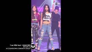 [MPD/직캠] 140911 T-ARA 지연(JI YEON) - SUGAR FREE