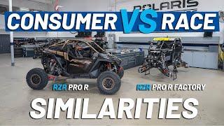 RZR Pro R vs RZR Pro R Factory Similarities| SHOP TALK  EP. 51 | Polaris Off Road