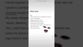 Plain Jane #lyrics #love #musiclyrics #video