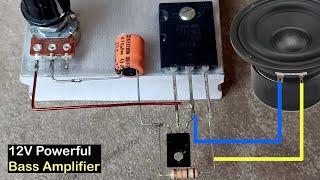 Simple 12V Powerful Heavy Basss Amplifier