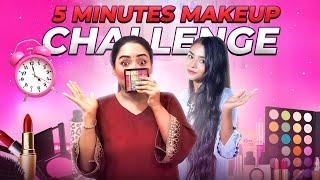 5 MINUTES MAKEUP CHALLENGE | BORNA HOSSAIN