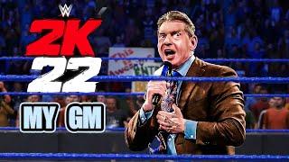 WWE 2K22 PS5 MY GM ( The General Manager Mode )concept // Fan Made