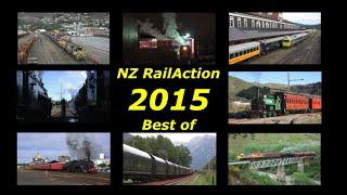 NZ RailAction - Best of 2015 (HD)