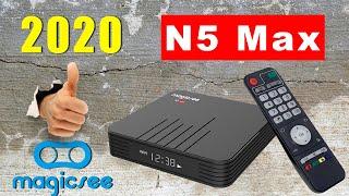 2020 Magicsee N5 Max Amlogic S905X3 4K TV Box Review