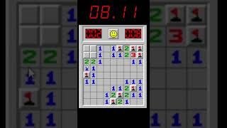 9,80 SECONDS  Minesweeper Flags WORLD RECORD!!!  #shorts