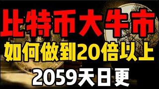 比特币大牛市，千万不要做空！如何做到20倍以上？2059天日更#crypto #比特币 #牛市