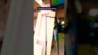 Aluminium section Profile Shutter #shortvideo #works #trending #minivlog #aluminium #glass #reels