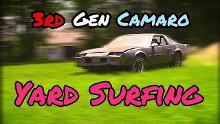 Reviving A 1986 Camaro: Drifting In The Back Yard!