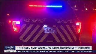 Woman and 3 children found dead in Connecticut