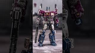 Lucky Cat Extreme Transf ET-02 Optimus Prime Nemesis/Shattered Glass Transformation #transformers