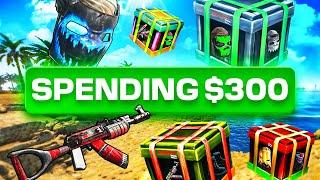 How I Spent $300 of my Rust Skins on Bandit Camp - Rust Gambling