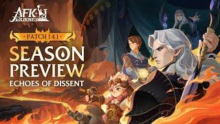 Season Preview - Echoes of Dissent | AFK Journey