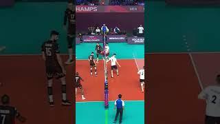 Ohh what a spike  #spike #volley #worldvolleyball