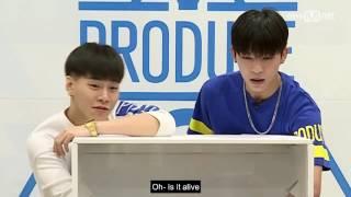 [ENG SUB] 170404 Kim Sanggyun (HUNUS) vs Jo Jinhyung (CS) | PRODUCE 101- Hidden Box Mission