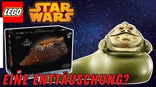 UCS JABBA´s SAILBARGE: EINE 500€ KATASTROPHE? (ALLE BILDER, ALLE INFORMATIONEN)