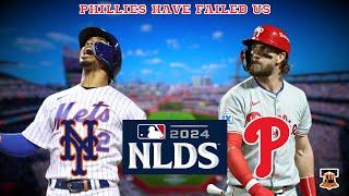 NLDS: PHILLIES ELIMINATED BY METS!! A COMPLETE FAILURE OF A SEASON!!