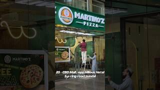 Ahmedabad, the wait is over!  Martino'z Pizza is now at CBD Mall, Zundal! 