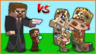 EVERYTHING WAS TURNED OVER RICH FAMILY BECOME POOR, POOR FAMILY BECOME RICH!  - Minecraft