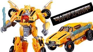 Transformers Rise of the Beasts Beast Mode Bumblebee! 3 Different Modes with Lights and Sounds!