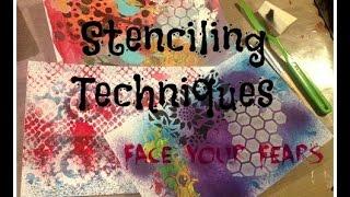 Stenciling Techniques