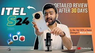 Itel S24 After 30 Days: Surprising Camera Results & PUBG Performance | Full Review