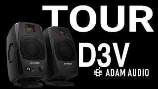 Unleash Precision Sound with ADAM Audio D3V: The Ultimate Desktop Monitors