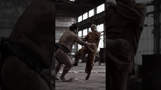 Luchador de Sumo vs. Monje Shaolin: ¡DERRIBO IMPENSABLE! #escenadepelea #artesmarciales #viral