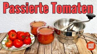 Make your own pureed tomatoes