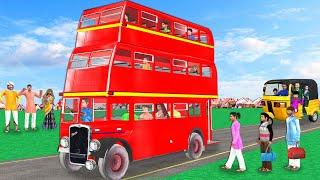 Triple Decker Bus Yatra Desi Jugad Bus Journey Hindi Kahaniya Hindi Moral Stories Hindi Stories