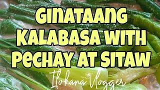 Ginataang Kalabasa with Pechay at Sitaw #shorts