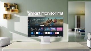 Upscale your Entertainment with the All-new 2024 Smart Monitor M8 I Samsung