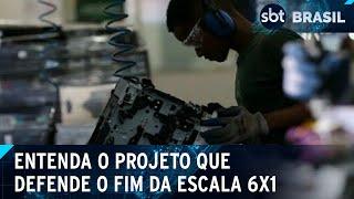 Fim da escala 6x1: projeto domina redes sociais e pressiona deputados | SBT Brasil (11/11/24)