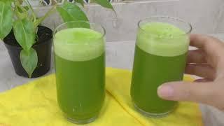 TALL STOMACH AND BIG BELLY? MAKE THIS RECIPE KALE DETOX JUICE WITH LEMON