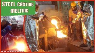 Steel Casting Foundry Work, Arrow block product. Episode 1.