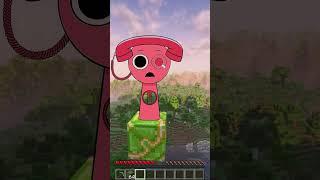 Sprunki Red Phase 4 vs Sprunki Light Purple Phase 4 in Minecraft