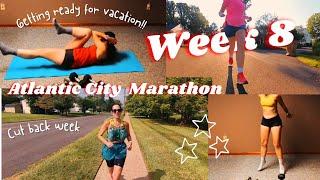 Week 8. Atlantic City Marathon Training | Marathon under 4h30 at age 50 | I Run Things