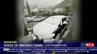 Weather Alert | In conversation with KZN Transport MEC Siboniso Duma