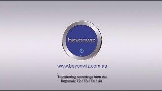 Transferring Recordings from Beyonwiz T2 - T3 - T4 - U4 PVR Recorder