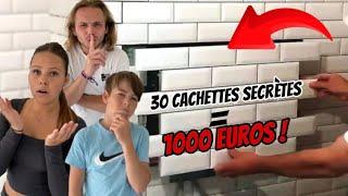 Trouver 30 cachettes secrètes pour gagner 1000€ !