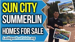 Sun City Summerlin Homes For Sale | LasVegasRealEstate.org