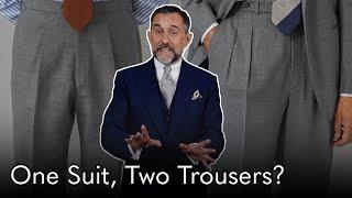 Should You Buy A Second Pair of Trousers With a Suit?