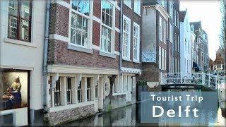 Delft in Holland, the tourist city tour